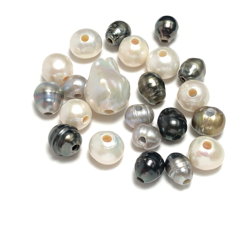 7.5-8mm Off Round Freshwater Pearls - TA Pearls – TA PEARLS