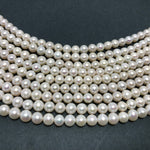 Round Pearls 7-7.5mm AA Grade White